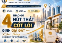Tháo Gỡ 4 Nút Thắt Định Giá Đất: Khơi Thông Thị Trường BĐS