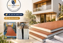 Panel PU/EPS Vân Gạch: Vật Liệu Xây Dựng Xanh 2026