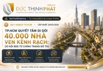 TP.HCM Di Dời 40.000 Nhà Ven Kênh Rạch: Cơ Hội Đầu Tư BĐS 2026