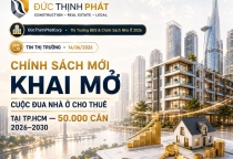 50.000 Căn Nhà Ở Cho Thuê TP.HCM: Cơ Hội Đầu Tư BĐS 2026