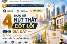 Tháo Gỡ 4 Nút Thắt Định Giá Đất: Khơi Thông Thị Trường BĐS