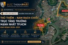Thủ Thiêm – Nam Rạch Chiếc: Trục Tăng Trưởng Mạnh TPHCM 2026–2031