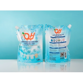 Nước Giặt Xả Sinh Học DH Hương Ban Mai 1.8L – Làm Sạch, Thơm Lâu, Dịu Nhẹ Cho Da