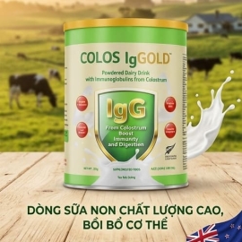 Colos IgGOLD & Công Nghệ BioLactol™ – Sữa Non Tăng Đề Kháng New Zealand