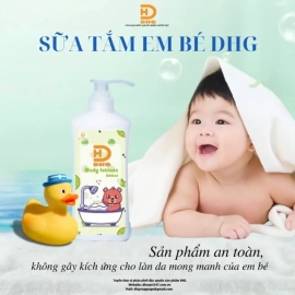 Sữa Tắm Em Bé 800ml DHMART