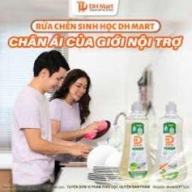 RỬA CHÉN SINH HỌC DHMART 800ML - HƯƠNG QUẾ/CHANH