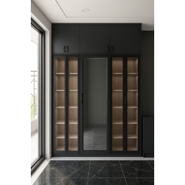 Tủ Âm Tường Kết Hợp Kính Cường Lực