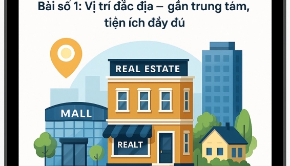 [Bài số 1] Vị Trí Đắc Địa: Yếu Tố Nền Tảng Định Hình Giá Trị Bất Động Sản