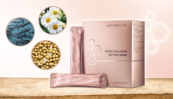 Bí Quyết Từ Thức Uống Collagen Mixed Peptide Nutrilite™