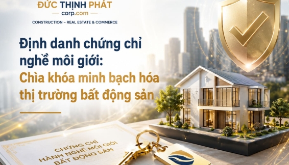 Định Danh Chứng Chỉ Môi Giới BĐS: Minh Bạch Thị Trường 2026