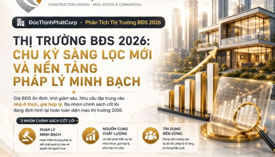 Thị Trường BĐS 2026: Chu Kỳ Sàng Lọc Mới Và Nền Tảng Pháp Lý Minh Bạch