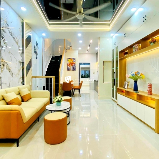 NHÀ PHỐ 2 MẶT TIỀN HẺM – NGAY KHU VIP LÀNG HOA GÒ VẤP – 66M² – 6.25 TỶ