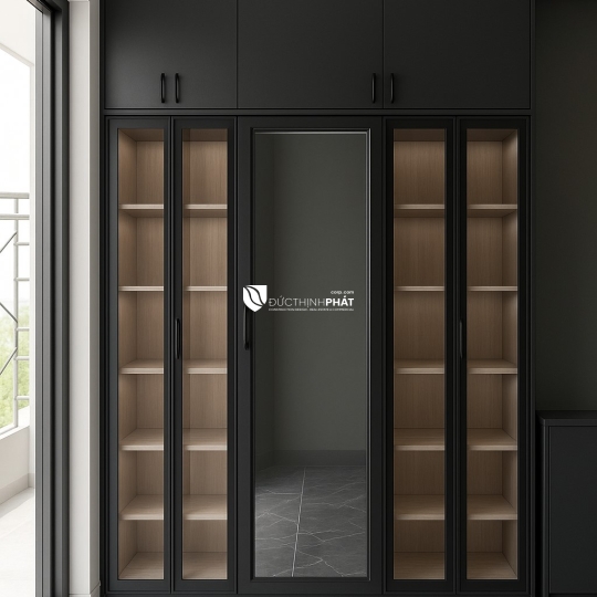 Tủ Âm Tường Kết Hợp Kính Cường Lực
