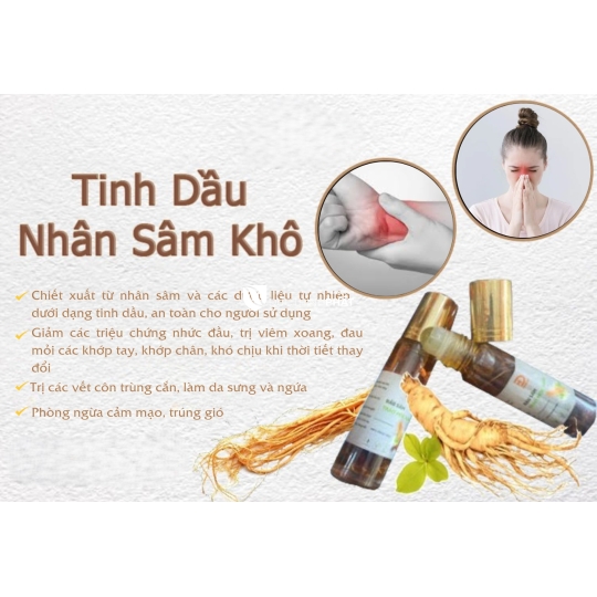 Tinh Dầu Sâm DHMART
