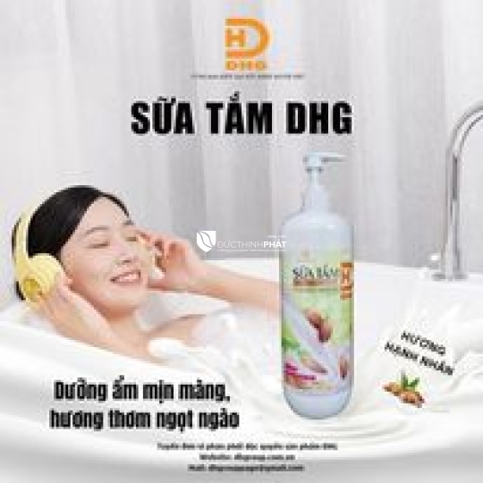 Sữa Tắm 800ml DHMART Hương Hạnh Nhân