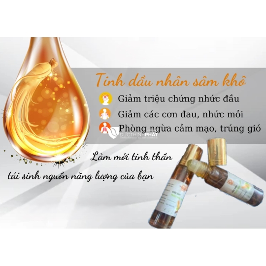 Tinh Dầu Sâm DHMART