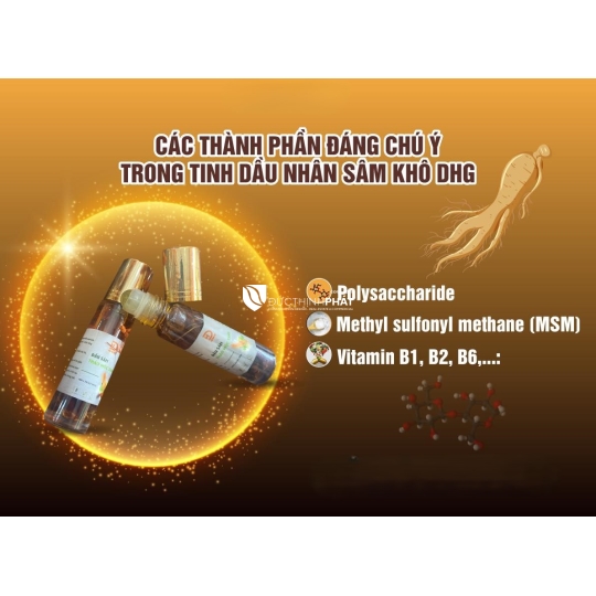 Tinh Dầu Sâm DHMART