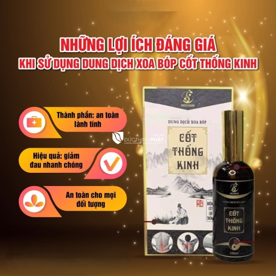 Cốt Thống Kinh - Xịt Xương Khớp