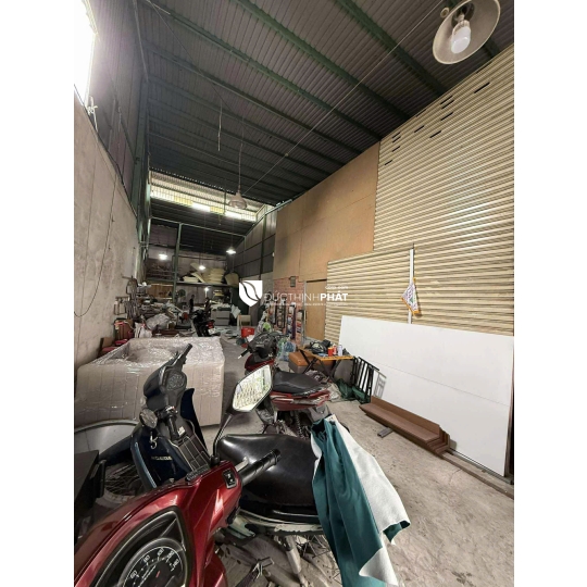 Nhà Xưởng 270m² – Cách 2 Căn Ra Mặt Tiền Hồ Học Lãm  Hẻm Xe Tải 8m – Ngang 7.1m Nở Hậu 8.1m