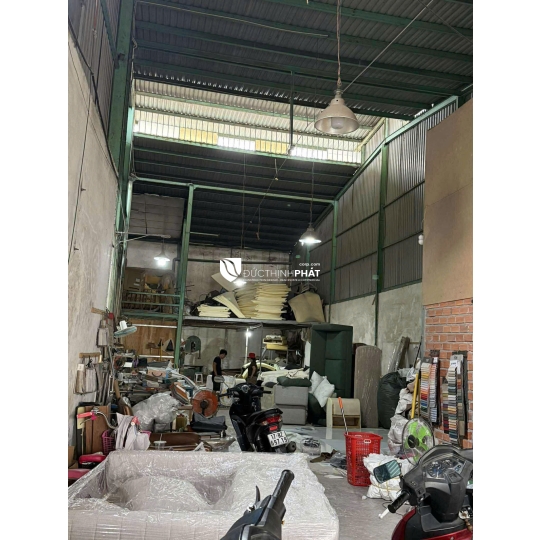 Nhà Xưởng 270m² – Cách 2 Căn Ra Mặt Tiền Hồ Học Lãm  Hẻm Xe Tải 8m – Ngang 7.1m Nở Hậu 8.1m