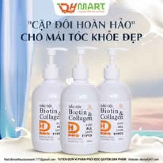 Dầu gội Biotin & collagen 500ml DHMART