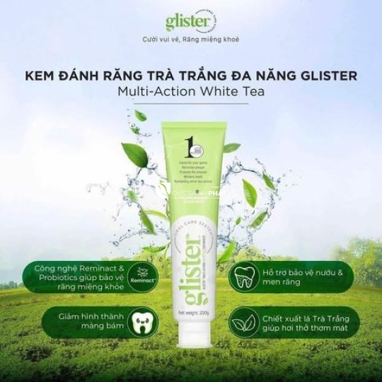 Kem đánh răng đa năng Glister Multi-Action Toothpaste
