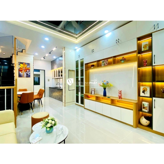 NHÀ PHỐ 2 MẶT TIỀN HẺM – NGAY KHU VIP LÀNG HOA GÒ VẤP – 66M² – 6.25 TỶ