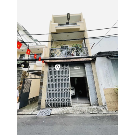 NHÀ PHỐ NGUYỄN KIỆM, PHÚ NHUẬN – XE HƠI NGỦ TRONG NHÀ – 3 MẶT THOÁNG