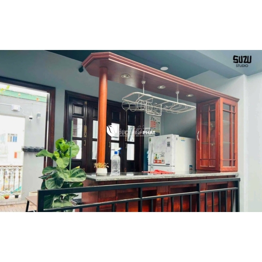 NHÀ HẺM Ô TÔ NƠ TRANG LONG – 5 TẦNG, 7 PHÒNG, NGANG 5.1M, KINH DOANH HIỆU SUẤT CAO