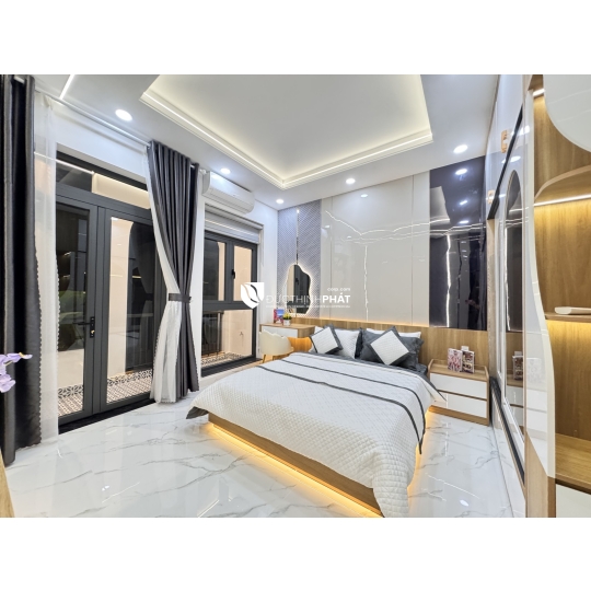 BÁN NHÀ PHỐ 5 TẦNG LÊ VĂN THỌ – PHƯỜNG 8 GÒ VẤP – HẺM XE TẢI – FULL NỘI THẤT CAO CẤP – GIÁ CHỈ 11.9 TỶ