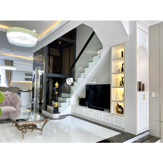 Nhà phố Nhà Bè – 4 Tầng, Thang Máy, Smart-Home – Sát Quận 7, Giá 10.8 Tỷ