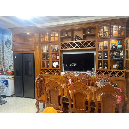 NHÀ GỖ CAO CẤP – HẺM XE TẢI NGUYỄN TƯ GIẢN – 4 TẦNG – 99M2 – 11.9 TỶ