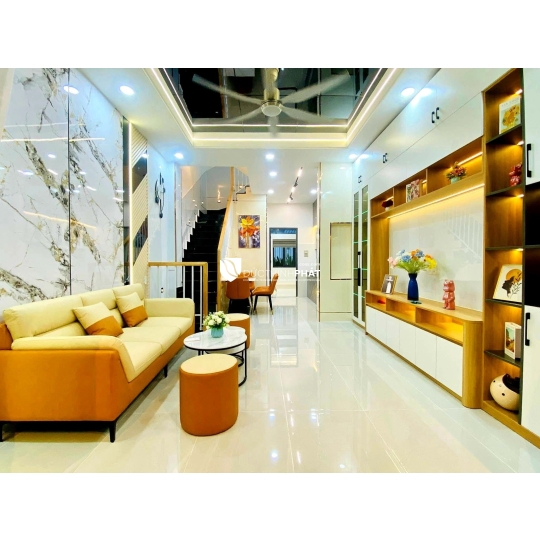 NHÀ PHỐ 2 MẶT TIỀN HẺM – NGAY KHU VIP LÀNG HOA GÒ VẤP – 66M² – 6.25 TỶ