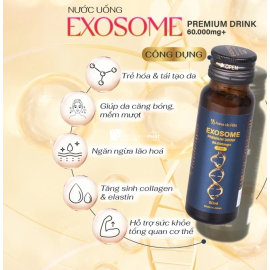 Nước uống Exosome Collagen Premium Drink 60.000MG+