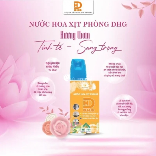 Nước hoa xịt phòng 300ml DHMART