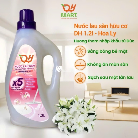 NƯỚC LAU SÀN SINH HỌC DHMART - SẠCH SÂU - THƠM LÂU