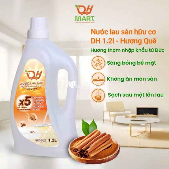 NƯỚC LAU SÀN SINH HỌC DHMART - SẠCH SÂU - THƠM LÂU