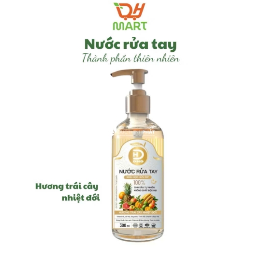 NƯỚC RỬA TAY SINH HỌC DH MART – LÁ CHẮN AN TOÀN TRONG MÙA DỊCH SỞI