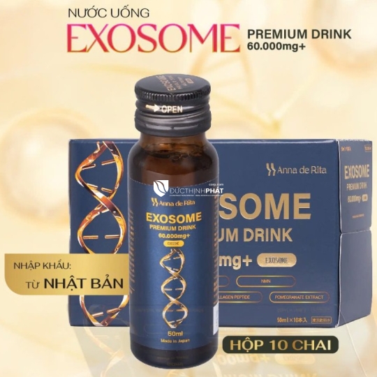 Nước uống Exosome Collagen Premium Drink 60.000MG+