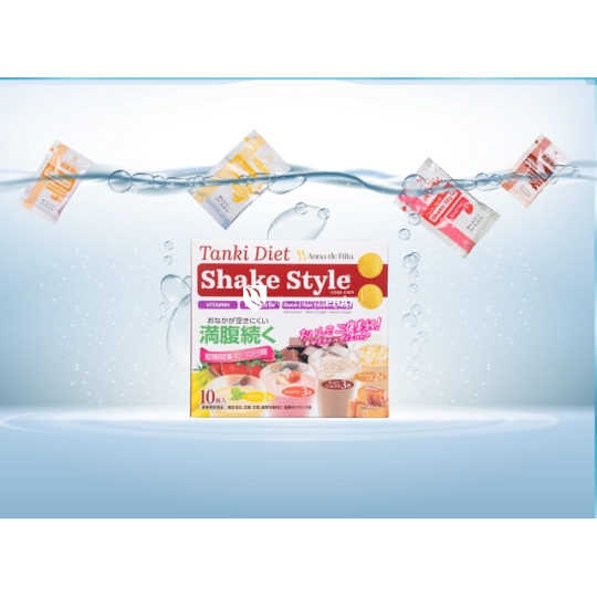 Thực phẩm thay thế bữa ăn giảm cân lành mạnh TANKI DIET SHAKE STYLE