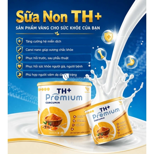 Sữa Non Curcumin TH+ Premium - Tăng Đề Kháng