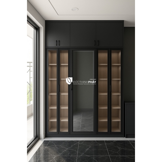 Tủ Âm Tường Kết Hợp Kính Cường Lực