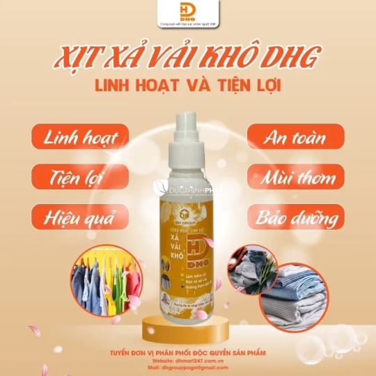 Xịt Xả vải Khô DHMART