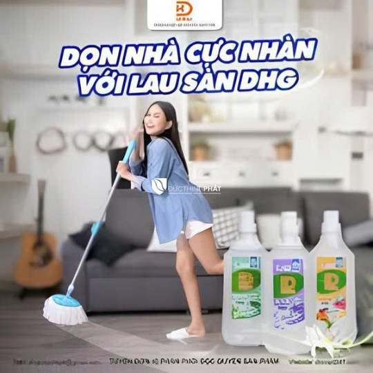 NƯỚC LAU SÀN SINH HỌC DHMART - SẠCH SÂU - THƠM LÂU